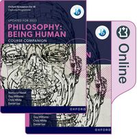 Produktbild: White, C: Oxford IB Diploma Programme: Philosophy Being Huma