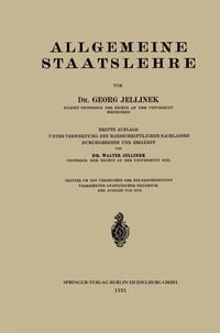 Produktbild: Allgemeine Staatslehre
