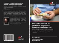 Produktbild: Funzione vocale in portatori di protesi completa mascellare