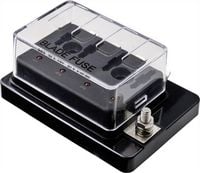 Produktbild: TRU COMPONENTS TC-9070396 TC-9070396 KFZ-Sicherungshalter mit Statusanzeige Passend f&uuml;r (Sicherungen) Flachsicherung Standard 30 A 32 V/DC 1 St.