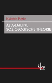 Produktbild: Allgemeine Soziologische Theorie