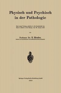Produktbild: Physisch und Psychisch in der Pathologie