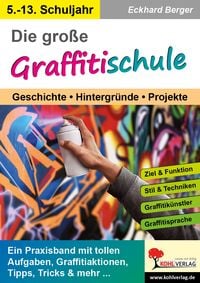 Produktbild: Die gro&szlig;e Graffitischule