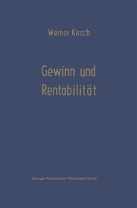 Produktbild: Gewinn und Rentabilit&auml;t