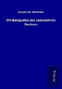 Produktbild: Die Kategorien des spekulativen Denkens