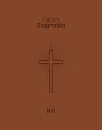 Produktbild: B&iacute;blia NVI com Espa&ccedil;o para Anota&ccedil;&otilde;es central, Capa luxo marrom, Espiral, Leitura Perfeita