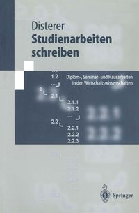 Produktbild: Studienarbeiten schreiben