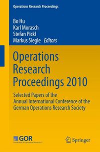 Produktbild: Operations Research Proceedings 2010