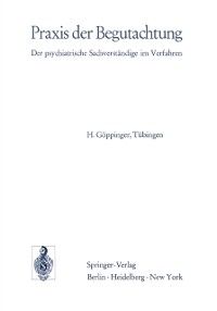 Produktbild: Praxis der Begutachtung