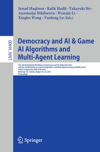 Produktbild: Democracy and AI & Game AI Algorithms and Multi-Agent Learning