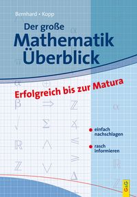 Produktbild: Der grosse Mathematik-&Uuml;berblick