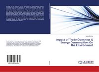Produktbild: Impact of Trade Openness & Energy Consumption On The Environment