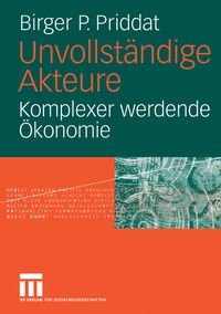 Produktbild: Unvollst&auml;ndige Akteure