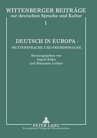 Produktbild: Deutsch in Europa
