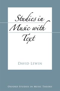 Produktbild: Studies in Music with Text
