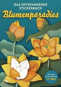 Produktbild: Das entspannende Stickerbuch &ndash; Blumenparadies