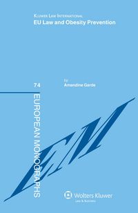 Produktbild: EU Law and Obesity Prevention