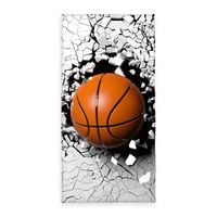 Produktbild: Klaus Hering 6159215516 - Young Collection Badetuch, Basketball , 75x150cm