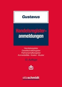 Produktbild: Handelsregisteranmeldungen