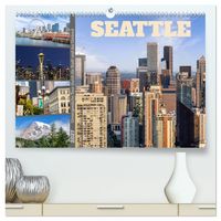 Produktbild: Seattle - Unvergessliche Tour durch die Stadt und das Umland (hochwertiger Premium Wandkalender 2027 DIN A2 quer), Kunstdruck in Hochglanz