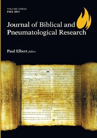 Produktbild: Journal of Biblical and Pneumatological Research