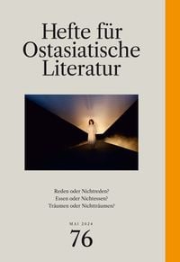 Produktbild: Hefte f&uuml;r ostasiatische Literatur 76