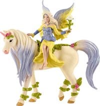 Produktbild: schleich&reg; 70565 - Bayala, Sera mit Bl&uuml;ten-Einhorn