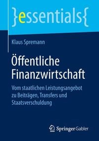 Produktbild: &Ouml;ffentliche Finanzwirtschaft