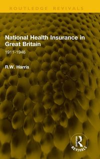 Produktbild: National Health Insurance in Great Britain
