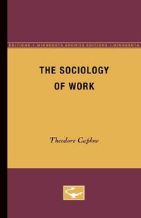 Produktbild: The Sociology of Work
