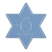 Hama 269 TR - Stiftplatte großer Stern, Midi Perlen, transparent