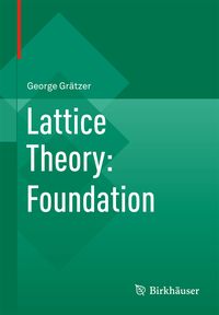 Produktbild: Lattice Theory: Foundation