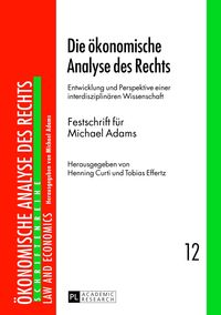 Produktbild: Die &ouml;konomische Analyse des Rechts