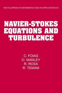 Produktbild: Navier-Stokes Equations and Turbulence