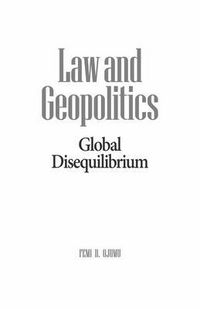 Produktbild: Law and Geopolitics (Global Disequilibrium)
