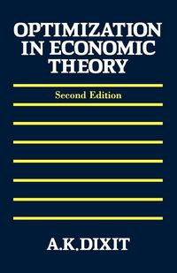 Produktbild: Optimization in Economic Theory