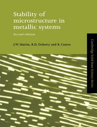 Produktbild: Stability of Microstructure in Metallic Systems