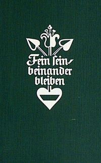 Produktbild: ' Fein sein, beieinander bleiben'