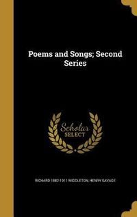 Produktbild: Poems and Songs; Second Series