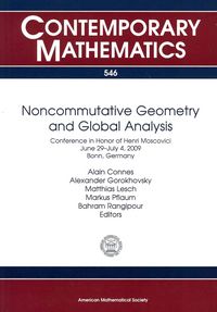 Produktbild: Noncommutative Geometry and Global Analysis