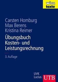 Produktbild: &Uuml;bungsbuch Kosten- und Leistungsrechnung