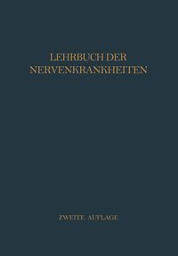 Produktbild: Lehrbuch der Nervenkrankheiten