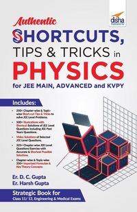 Produktbild: Authentic SHORTCUTS, TIPS & TRICKS in PHYSICS for JEE Main, Advanced & KVPY