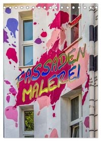 Produktbild: Fasadenmalerei (Tischkalender 2027 DIN A5 hoch), CALVENDO Monatskalender