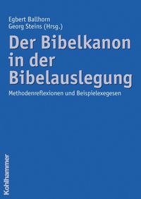 Produktbild: Der Bibelkanon in der Bibelauslegung