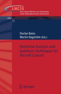 Produktbild: Nonlinear Analysis and Synthesis Techniques for Aircraft Control
