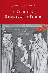 Produktbild: Whitman, J: Origins of Reasonable Doubt