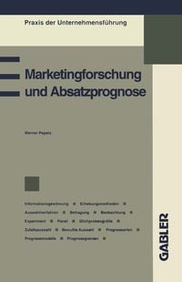 Produktbild: Marketingforschung und Absatzprognose