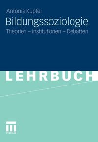 Produktbild: Bildungssoziologie
