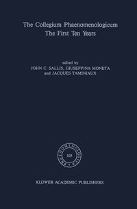 Produktbild: The Collegium Phaenomenologicum, The First Ten Years
